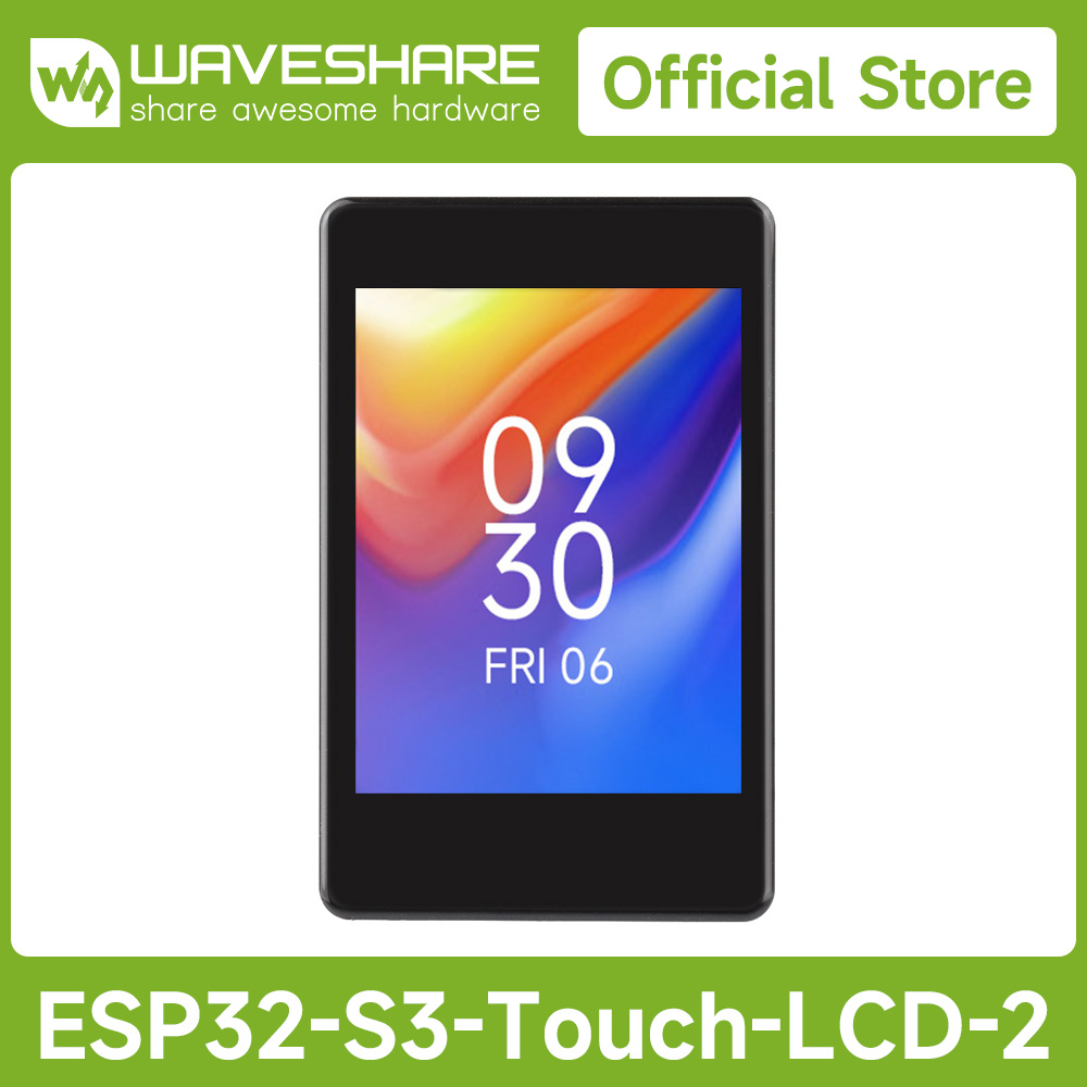 Doit Esp32 - Waveshare ESP32-S3 2-Zoll-Touchscreen-Entwicklungsboard, 240 x 320