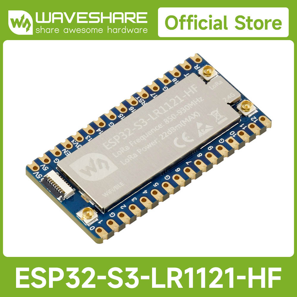 Waveshare Esp32 - Waveshare ESP32-S3 LoRa Entwicklungsboard, integriert den