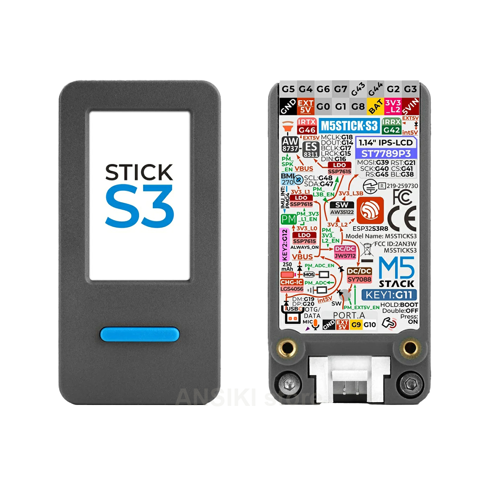 Doit Esp32 - M5Stack M5StickS3 ESP32-S3 IoT-Entwicklungskit Tragbar mit