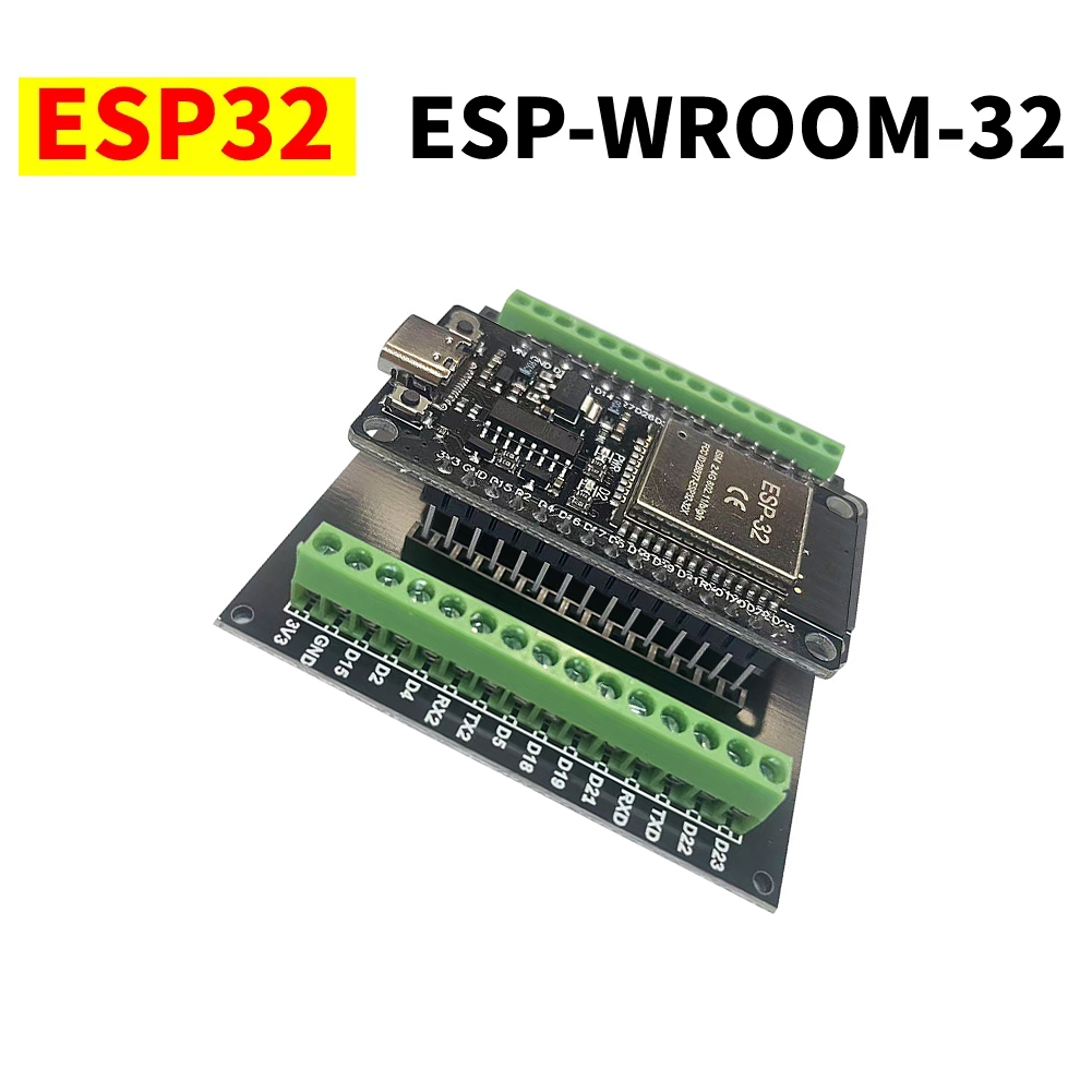 Devkitc - ESP32-Entwicklungsplatine, WiFi + Bluetooth-Modul, extrem geringer