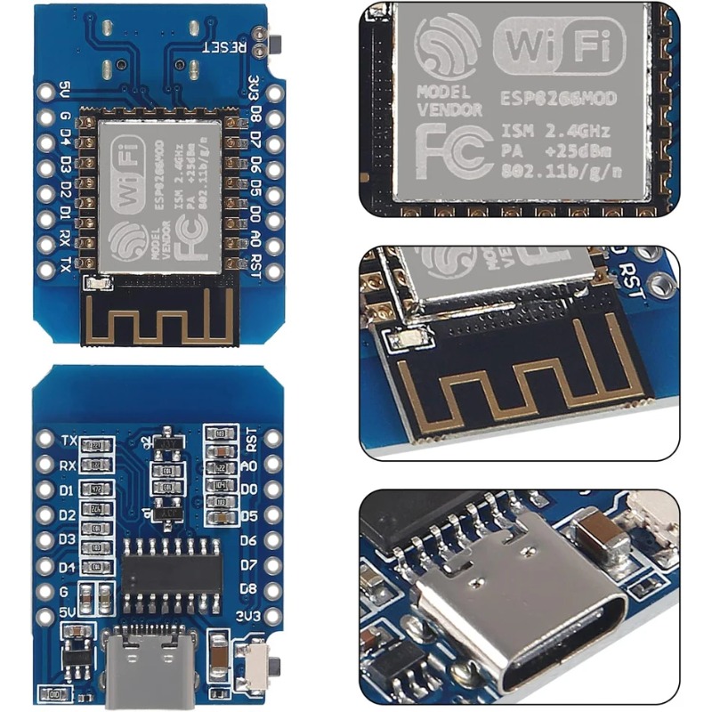 Nodemcuv2 - ESP8266 ESP-12F MINI D1 NodeMCU Entwicklungsboard