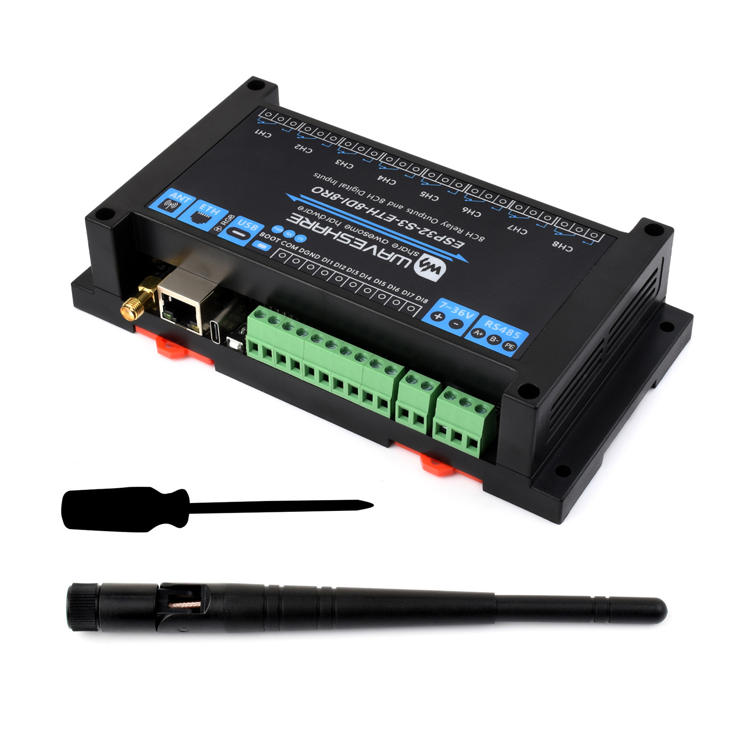 Waveshare Industrial 8-Kanal E – Doit Esp32 Bewertung und Preis