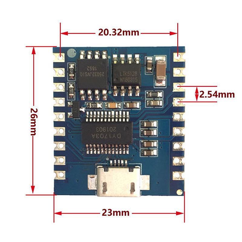 MP3-Player-Modul Sprach modul  – Devkitc Bewertung und Preis