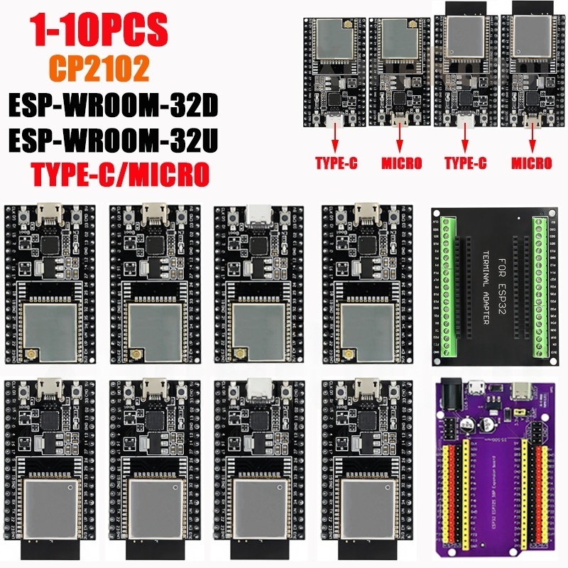 1-10PCS ESP32-DevKitC core boa – Nodemcu 32S Bewertung und Preis