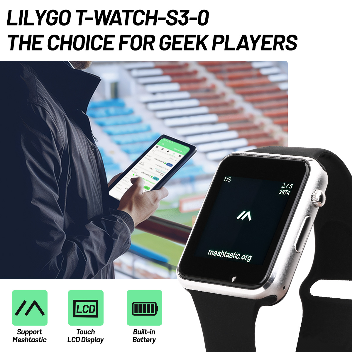 T-Watch-S3 ESP32-S3 Entwicklun – Ttgo T Watch Bewertung und Preis