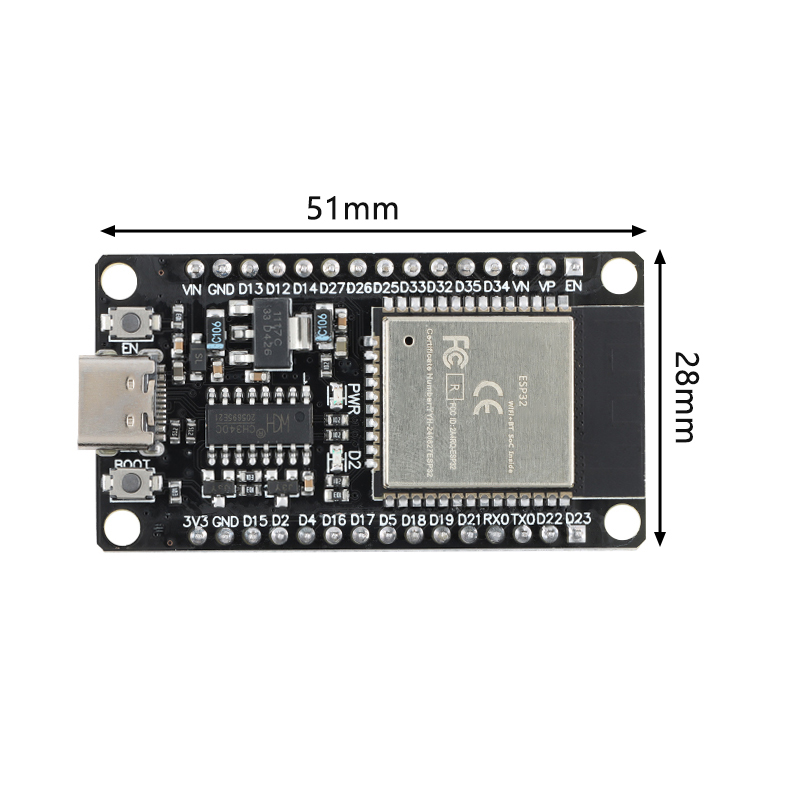 ESP32-Entwicklungsboard TYPE-C – Devkitc Bewertung und Preis