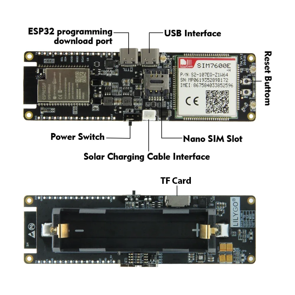 AUF LAGER LILYGO T-SIM7600G-H  – Doit Esp32 Bewertung und Preis